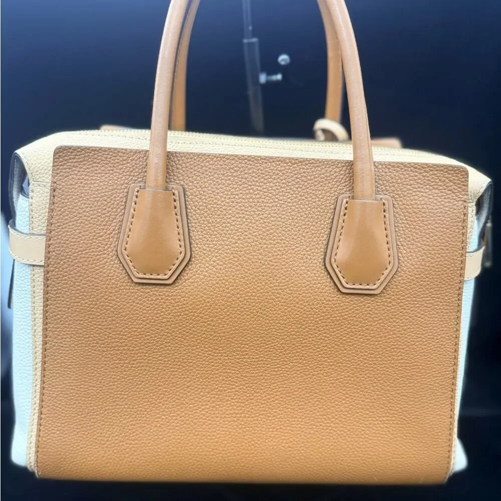 Michael Kors | Mercer Gallery Medium Tri-Color Belted Satchel